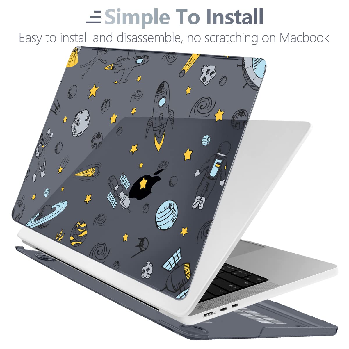 Amazon.co.jp: Batianda MacBook Air 13.6 M2 2022 用 ケース カバー