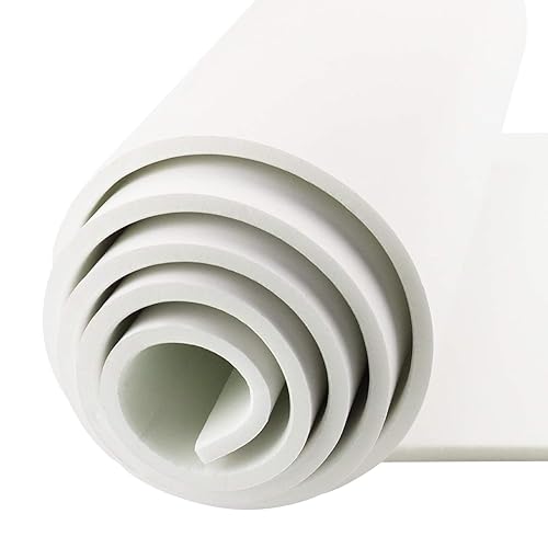 Rollo adhesivo de goma de esponja de neopreno, hoja de espuma de fácil corte, acolchado perfecto para cosplay, hoja de espuma de goma insonorizada