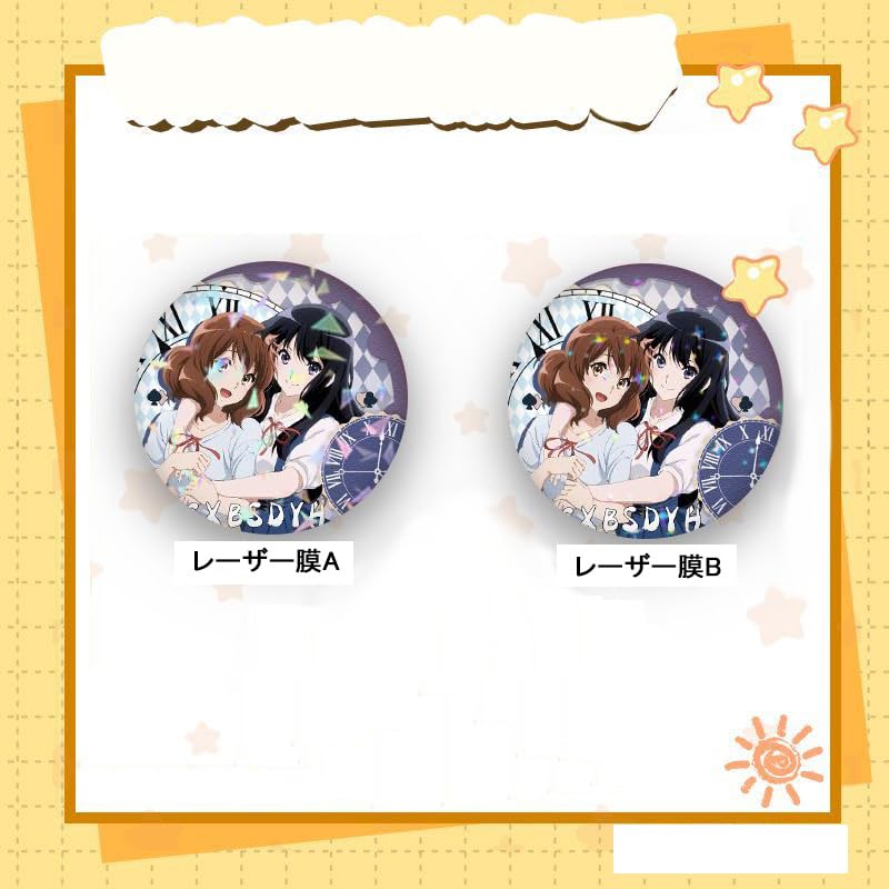 響け！ユーフォニアム 缶バッジコレクション 引力 黄前久美子 高坂麗奈 