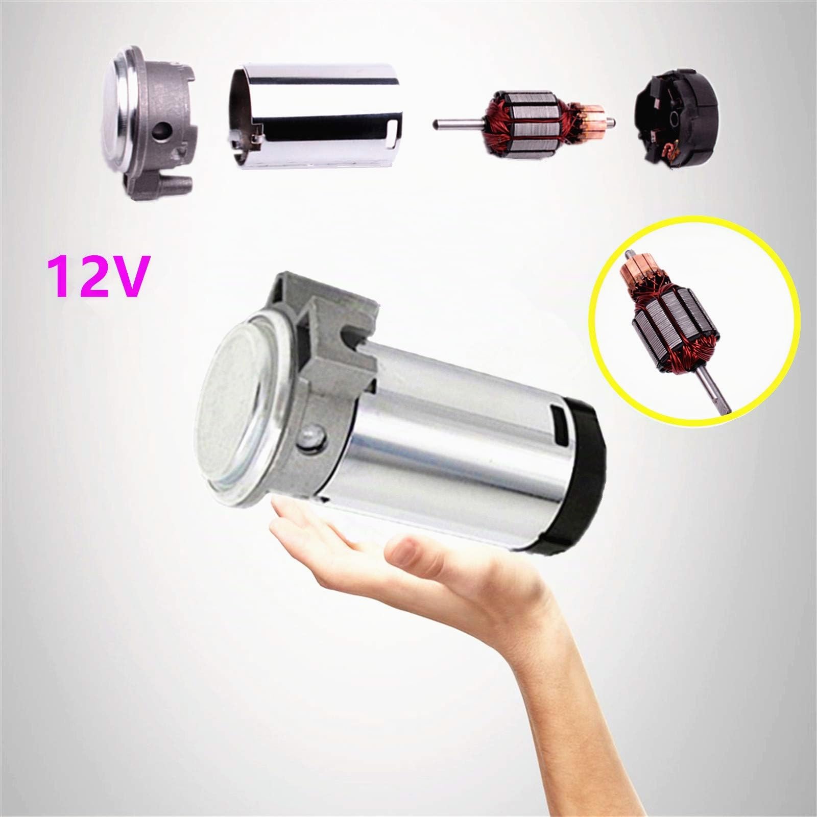 Clacson per auto Tromba ad aria Argento 165DB Horn Tromba per camion Tromba tono alto e tono basso Tromba a doppio tubo Zinco cromato Due pompe d'aria Altoparlante per 12V barca yacht RV ecc