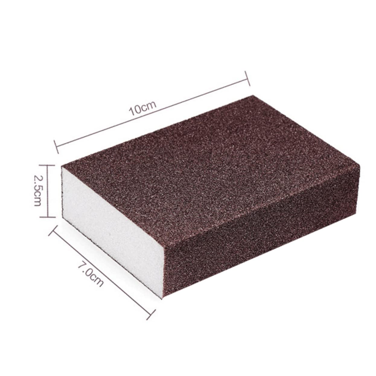 MAGICLULU 12piezas Unidades Esponjas De Lijado Multifunción para Limpieza De Ollas y Sartenes Esponjas Abrasivas para Cocina Uso Mojado y Seco Elimina Óxido y Suciedad