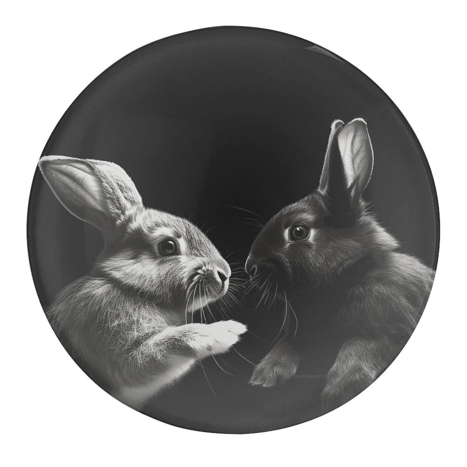 Fekiloot Style Give Rabbit Clip Art Refrigerator Magnet Fridge Magnet4 Pcs