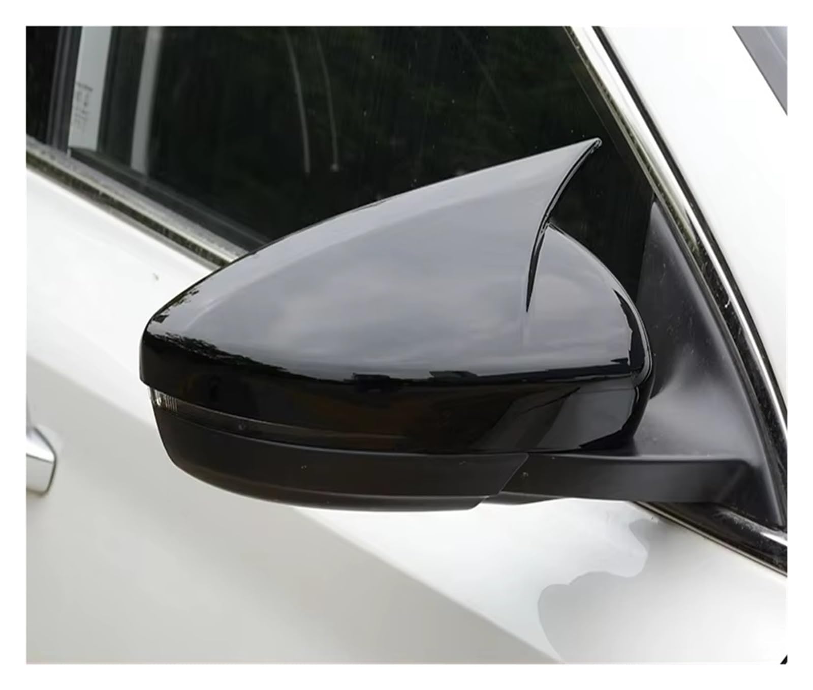 Coque rétroviseur MG 6 cassé solution de remplacement boîtier noir brillant - 5