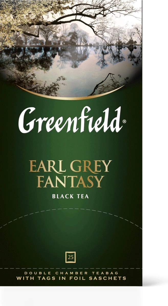 Snapklik.com : Greenfield Earl Grey Fantasy Сlassic Collection Black ...