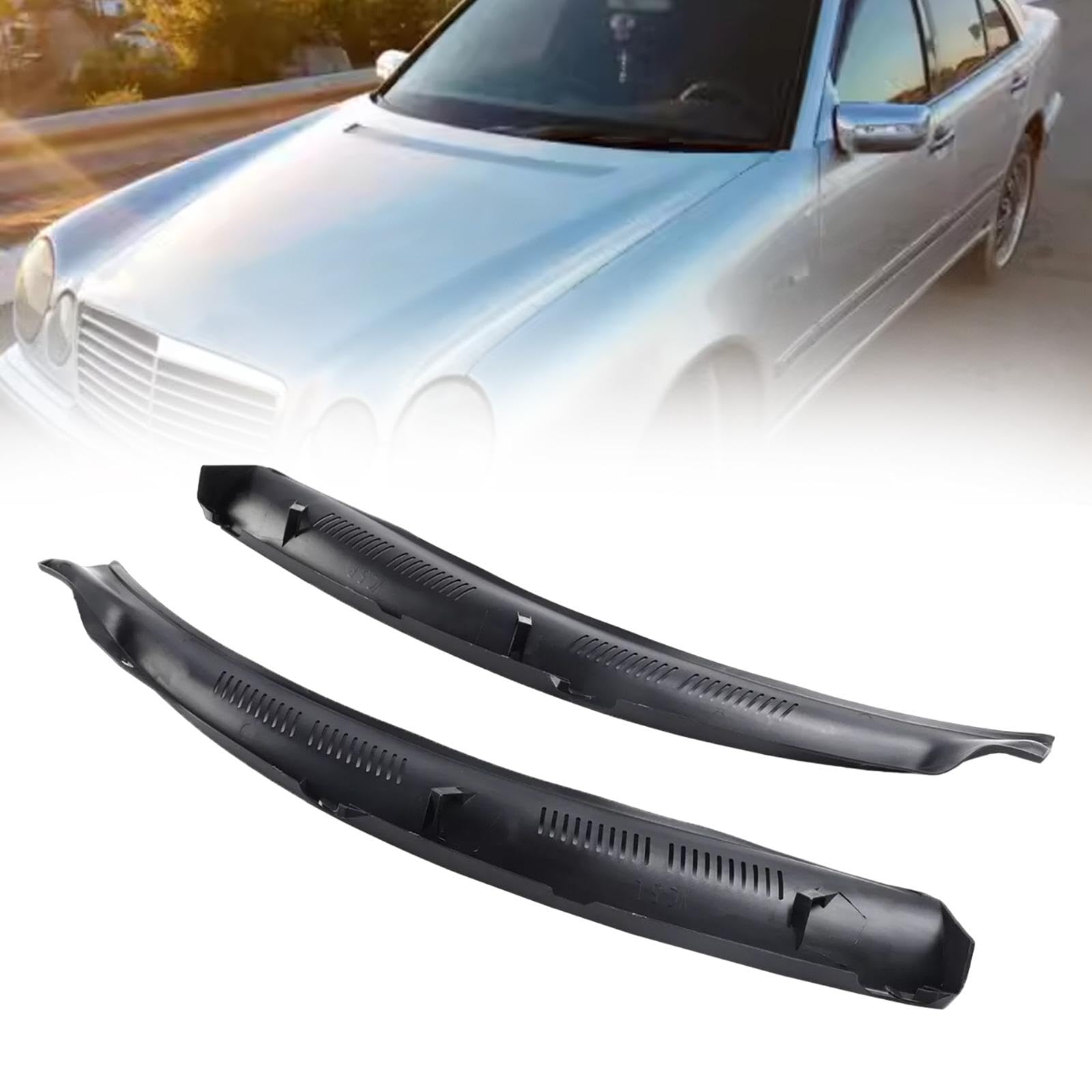 Amazon | メルセデスベンツ W210 用 2x フロントガラス ワイパー