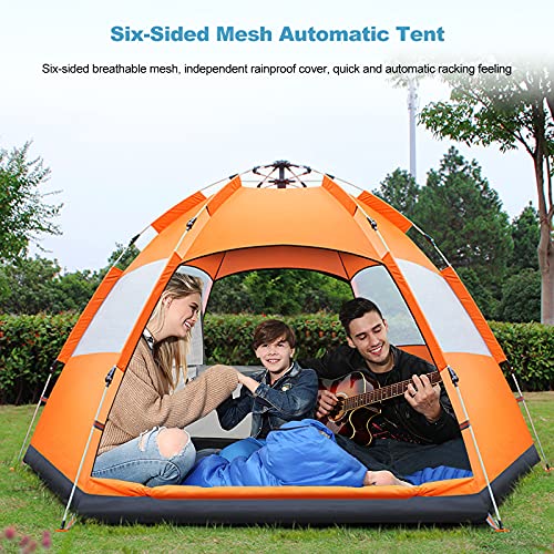 Carpa ergocar para camping dome impermeable para 4 personas miniatura 2