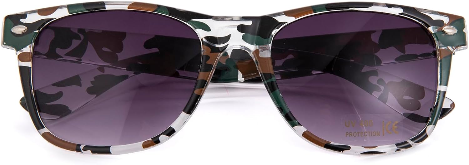 Sunglasses Stylish Resin Frame Lightweight Eyewear for Men Women Outdoor and Travel