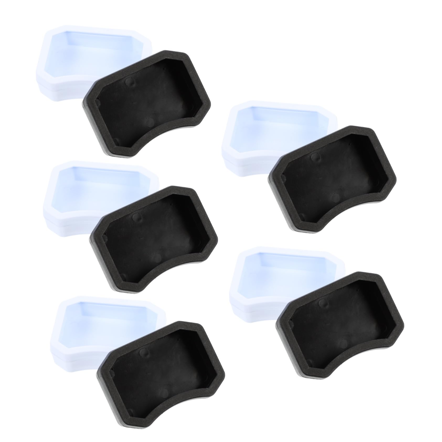 BUGUUYO 10Pcs Reptile Food Bowl Durable Feeding Dish for Lizard Turtle Frog and Gecko Easy Clean Water and Food Bowls for Reptile Habitat Setup