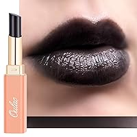 Vista 12 de Oulac Lápiz labial Warm Pink Shine - Lápiz labial hidratante con brillo, bálsamo labial con tinte, acabado jugoso con brillo transparente, fórmula