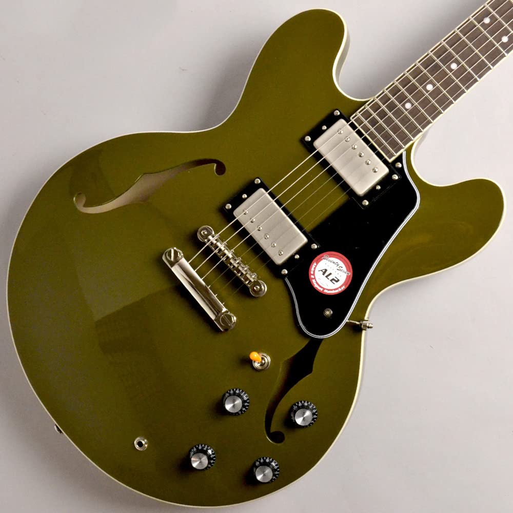 Amazon | Seventy Seven EXRUBATO-STD-JT/OLG #SS21062 セミアコギター