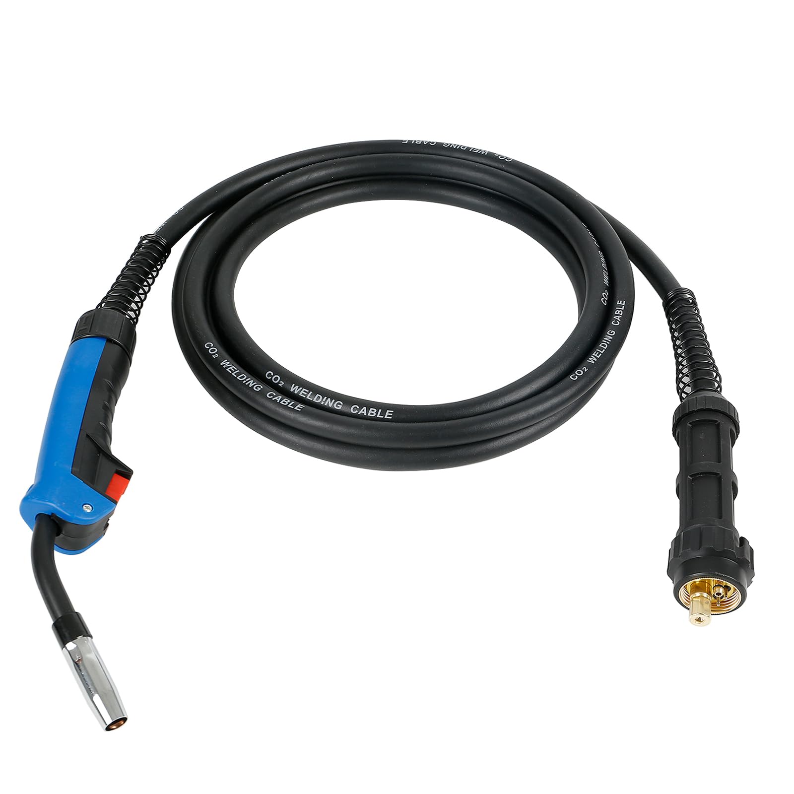 MIG MAG - Antorcha de soldadura MB 15AK 5 m, paquete de manguera, gas protector, ligero, cabezal flexible para soldadores de CO²