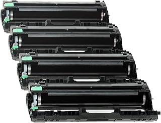 Printing Pleasure 4-Pack DR241CL Drum Units compatible with Brother DCP-9020CDW HL-3140CW HL-3142CW HL-3150CDW HL-3152CDW HL-3170CDW HL-3172CDW MFC-9130CW MFC-9140CDN MFC-9330CDW MFC-9340CDW