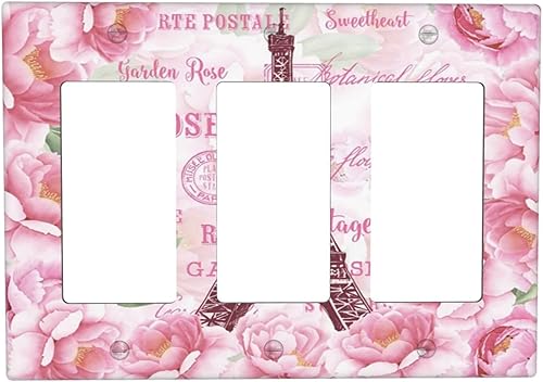 Miniatura 31 de Placa de pared de tortugas marinas, hierba oceánica, medusas, peces y algas marinas, placa de pared de doble palanca, cubierta de interruptor de luz