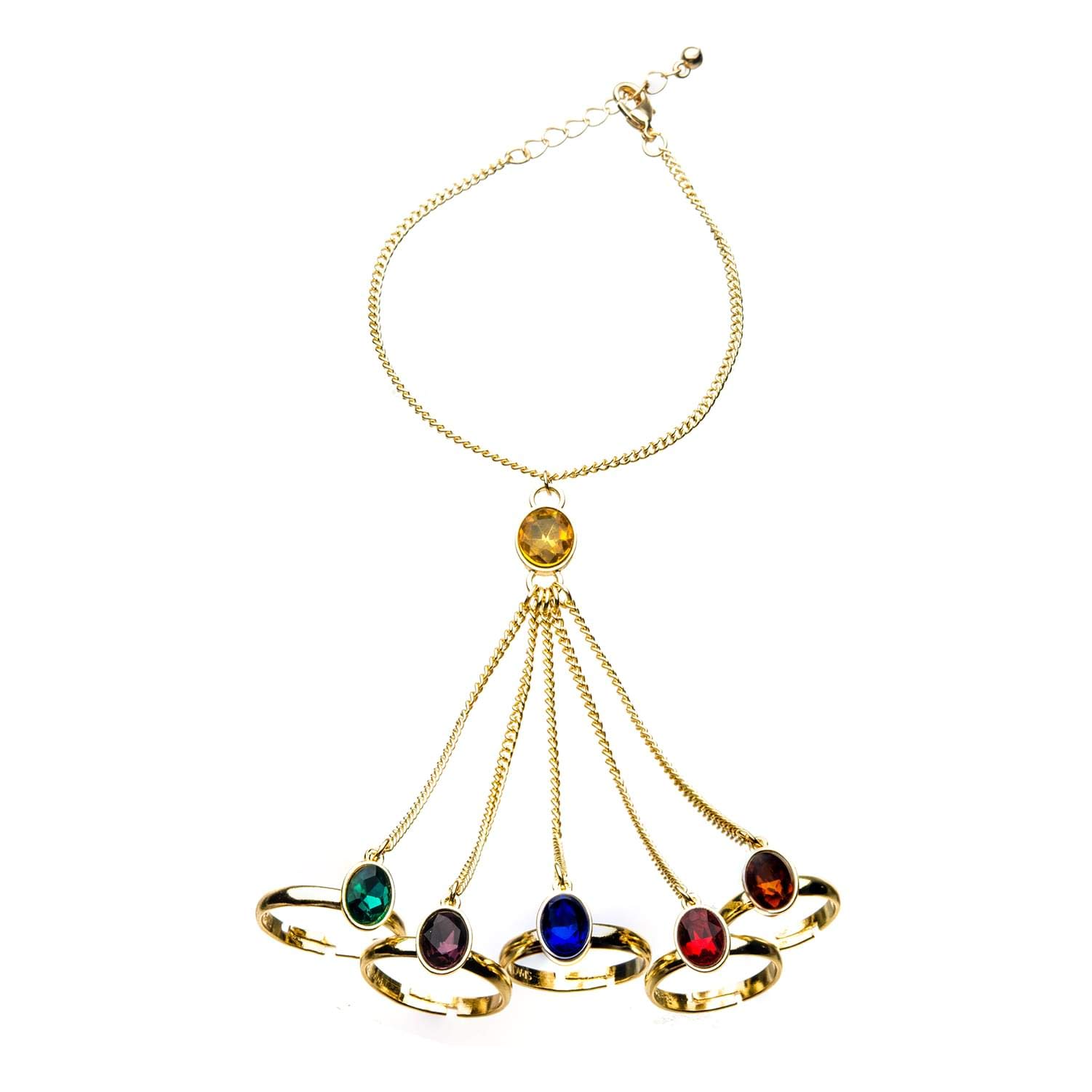 SalesOneSales One Marvel Avengers: Infinity War Gauntlet Hand Bracelet, 15.24 inches, Metal, no gemstone