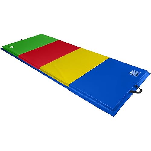 We Sell Mats 4 ft x 10 ft x 2 in Personal Fitness & Exercise Mat, Lightweight and Folds for Carrying