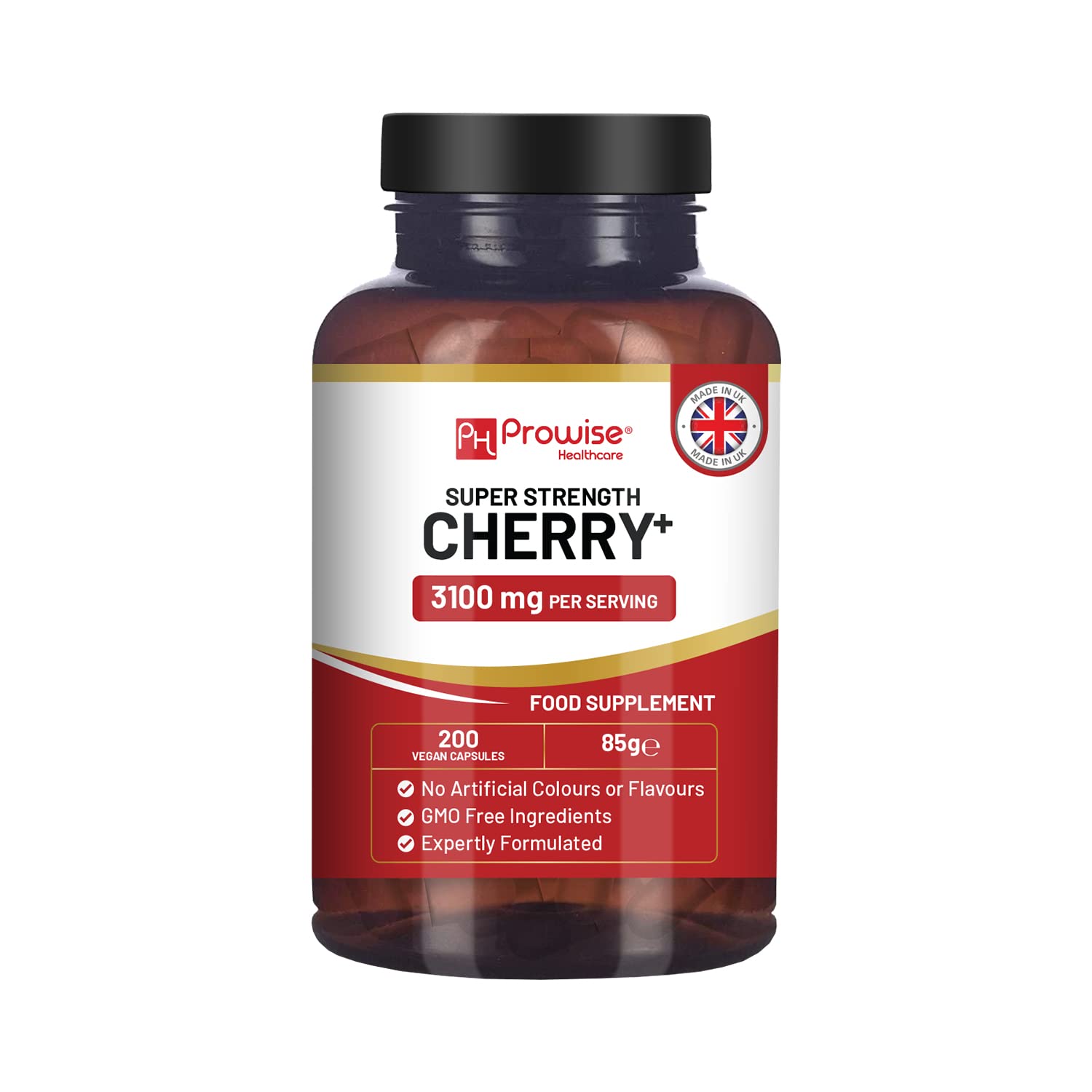 Buy Montmorency Cherry Capsules 3100mg 200 Vegan Capsules I Super