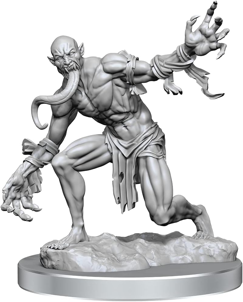 WizKids D&D Frameworks: Ghast & Ghoul - Unpainted and Unassembled