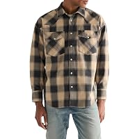 WRANGLER - Camicia Uomo - Vestibilità Oversize - Western Shirt