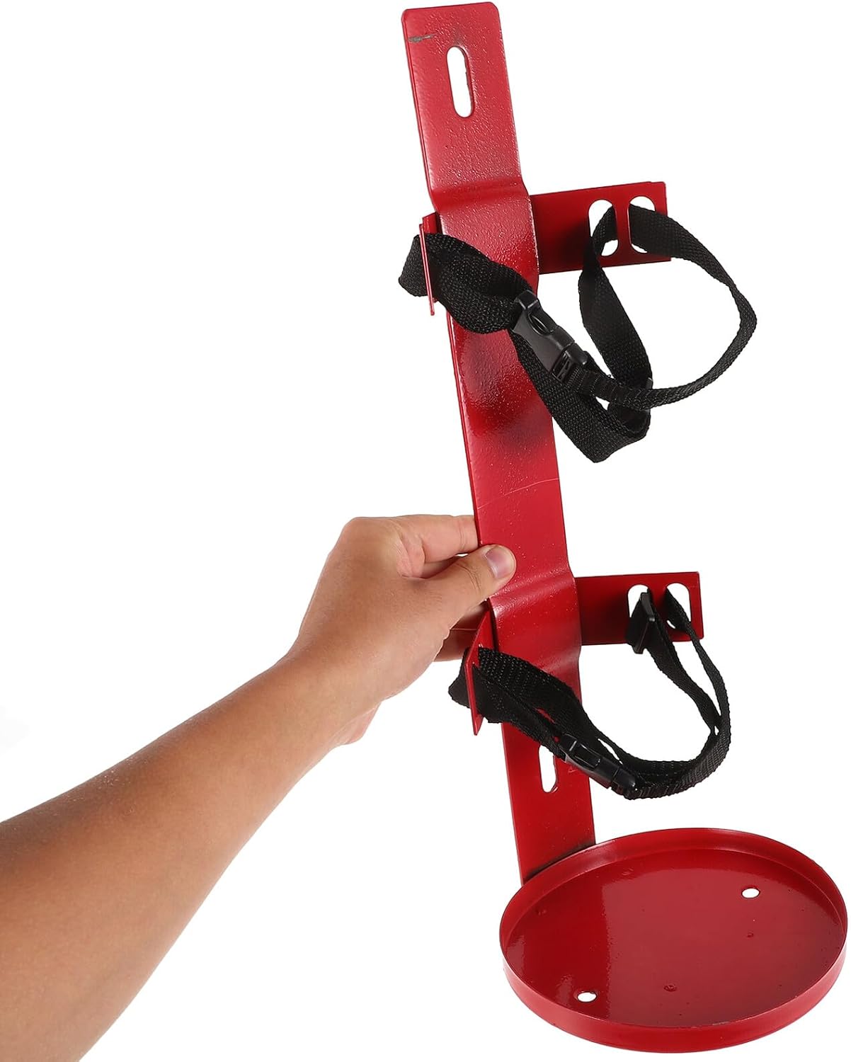 jojofuny Heavy Duty Vehicle Fire Extinguisher Bracket for Passenger Transport and Passenger Vehicles Fit Mount with Quick Installation Space-Saving Secure Holder for Enhanced Safety and