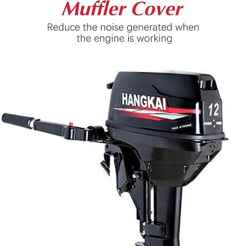 Miniatura 19 de Motor fuera de borda de 2 tiempos 3.5HP, motor de barco marino de pesca resistente, motor de kayak, motor de barco fuera de borda Hangkai de 2500 W