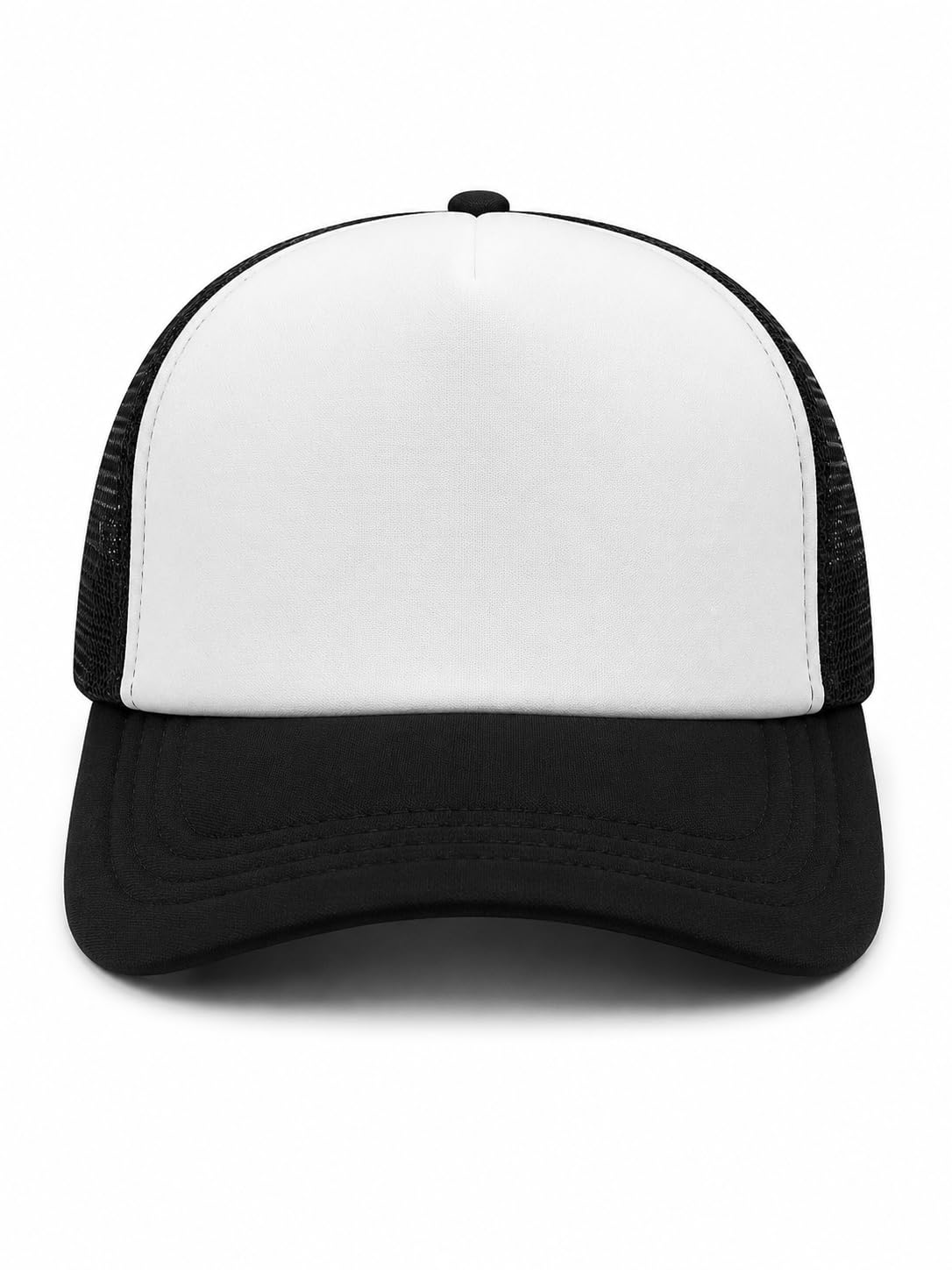 SmartGifting Personalised Baseball Cap, Black with Net, Custom Name Image Logo, Unisex (1 Pc)-picture-20