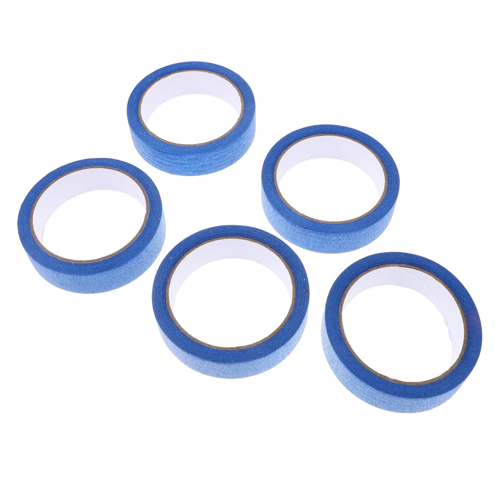 SHINEOFI 4 Sätze Malerkrepp Selbstklebendes Abdeckband Für Malerarbeiten Basteln Etikettierung Für Spritzschutz Und Dekoration 5 Rollen * 4