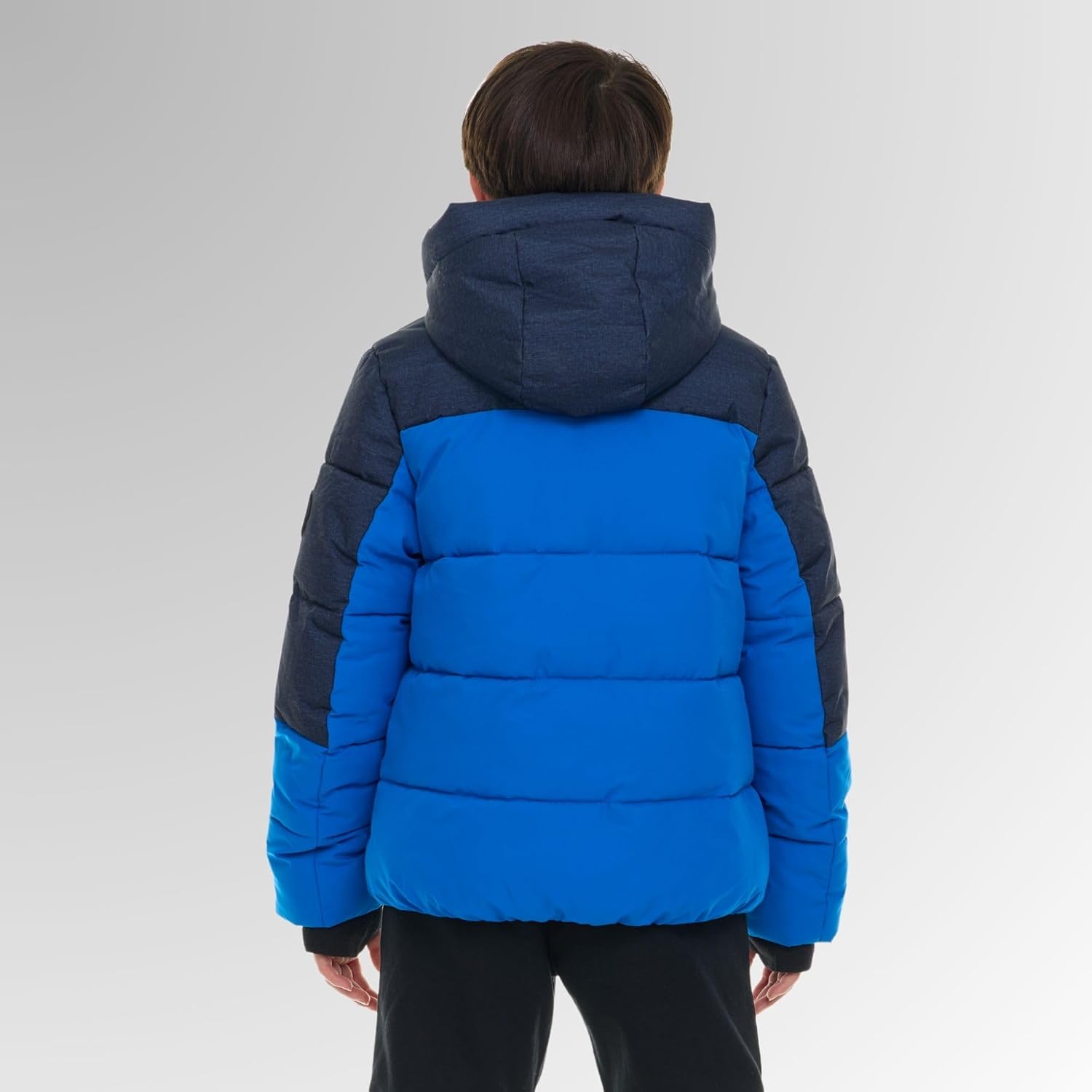 Gerry Heavyweight Puffer Jacket Boys with Hood – Sherpa Lined Big Boys Winter Coat, Warm Insulated Outerwear, Sizes 4-18