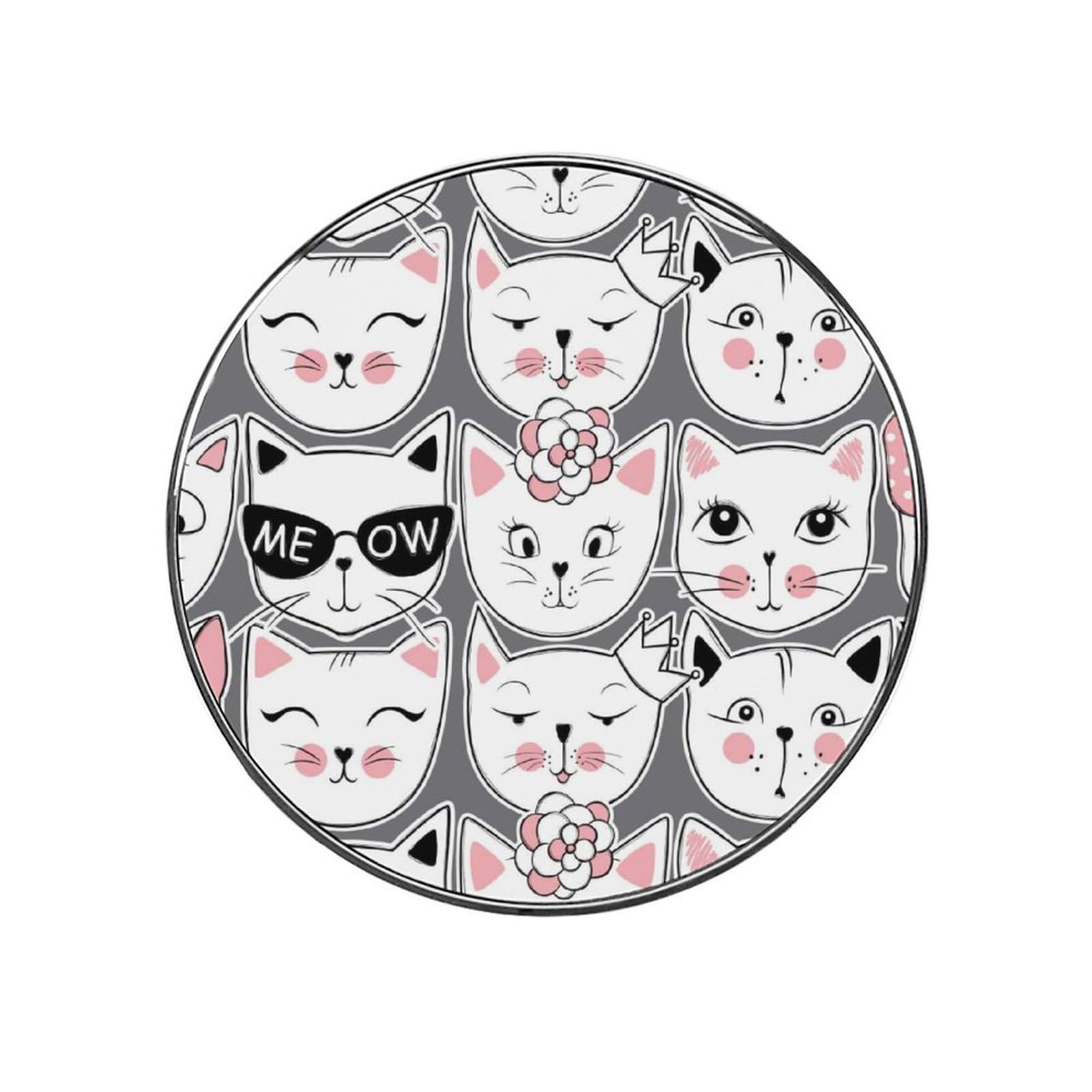 Cartoon Cat Magnets For Fridge Kitchen Decoration For Refrigerators Whiteboards