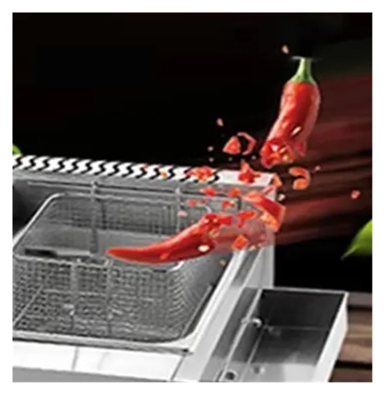 Grill Gazowy Frytkownica Teppanyaki Combo Do Kuchni Komercyjnej Szybkie Nagrzewanie