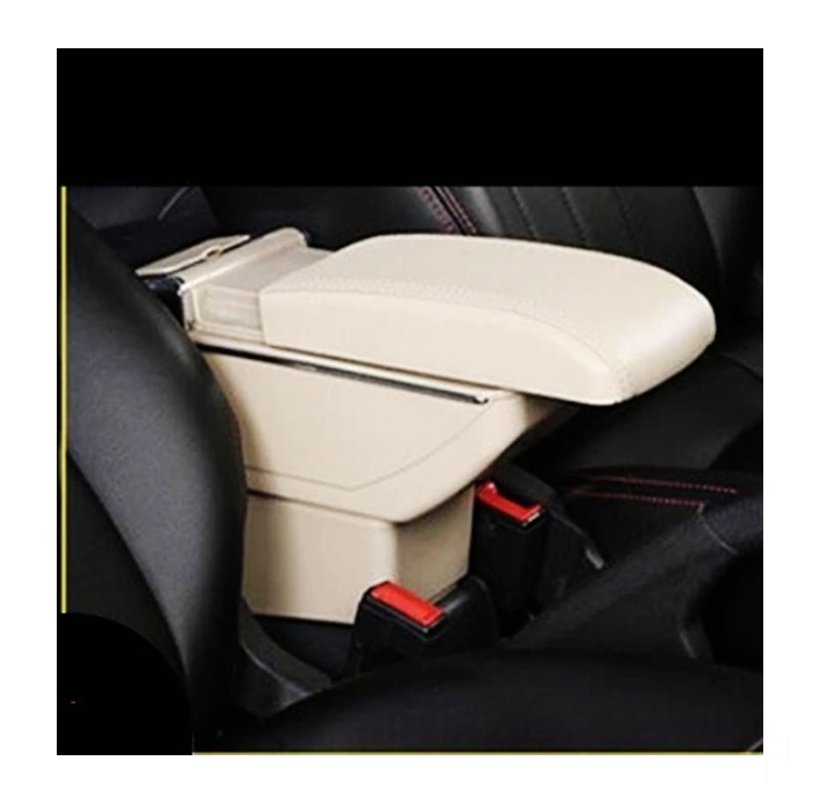 GTDTKGANAK Storage Box For Toyota For RAV 4 Center Console Storage For Box with USB Lights(D1 7usb)