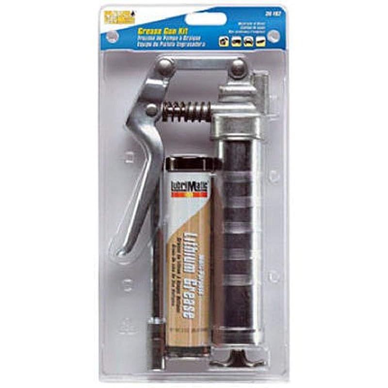 Kit de Mini Engraxadeira LubriMatic 30-192 com Graxa de Lítio Multiuso, Tubo de 14 cm e Cartucho de 85 g