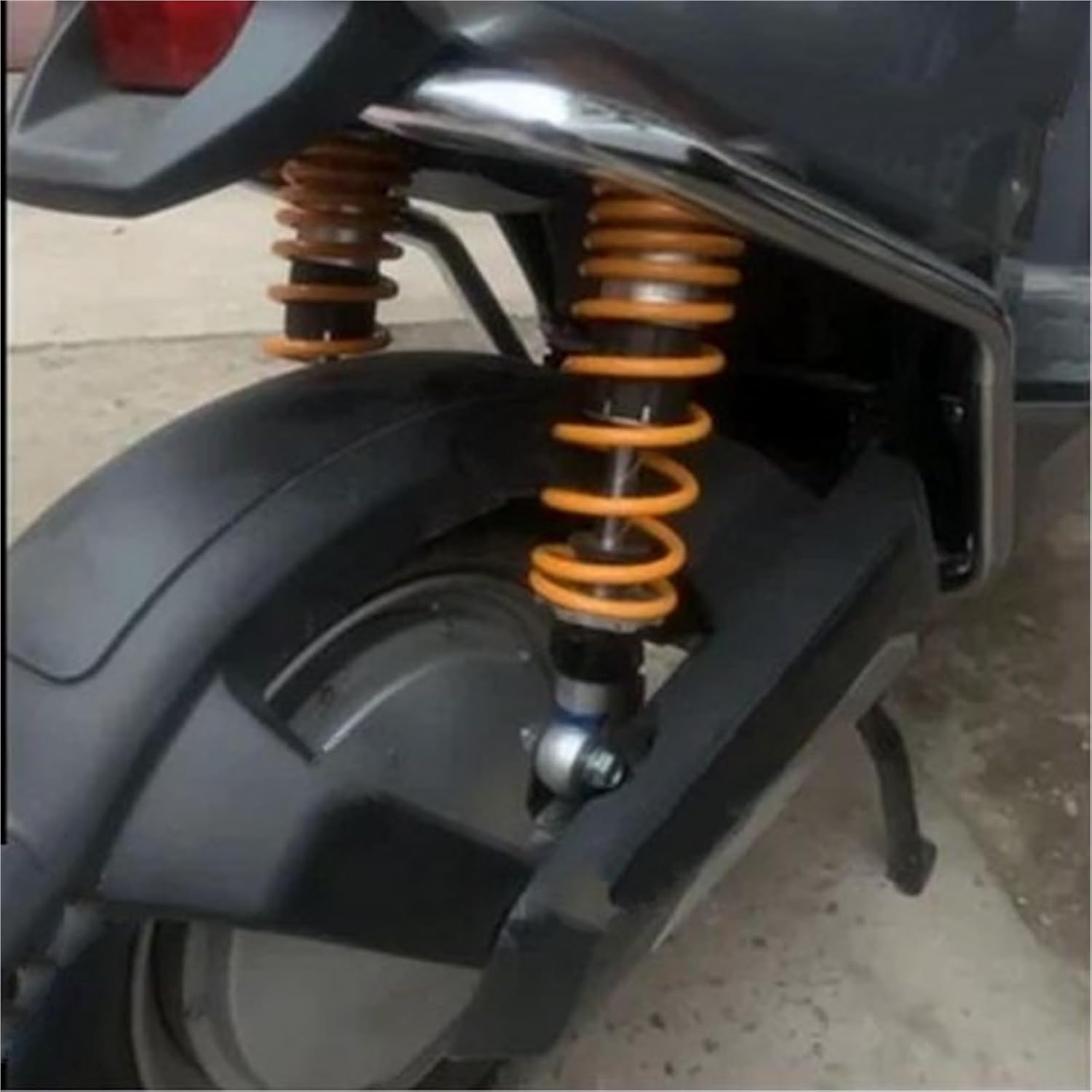 スプリングを取り付ける バイク用ショックアブソーバー に適合するスクーター用 280mm 1ピース 8mm リアエアショックアブソー