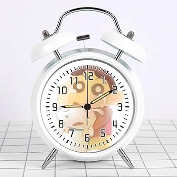 Amazon.co.jp: クレヨンしんちゃんの目覚まし時計充電式子供用静音