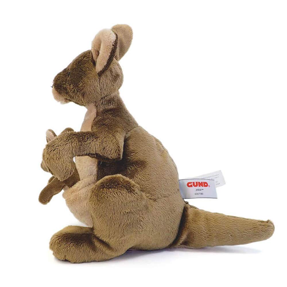 plush kangaroo with removable baby