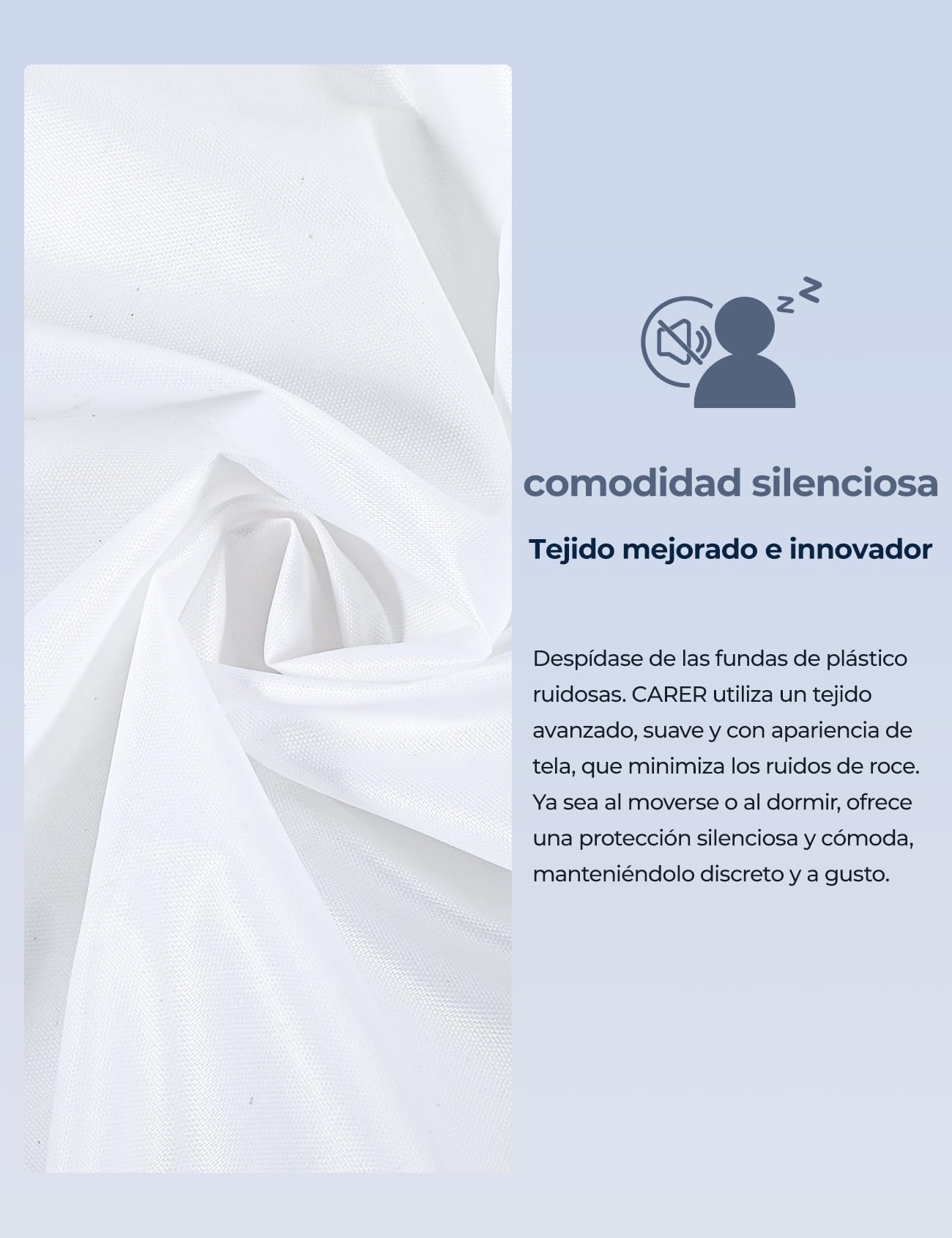 Carer Pack de 3 Cubrepañales para Adultos Bragas Impermeables Adultos Antifugas Sin Ruido Ropa Interior para Incontinencia Lavable Reutilizable Bragas de Plástico Unisex Blanco Talla XXL