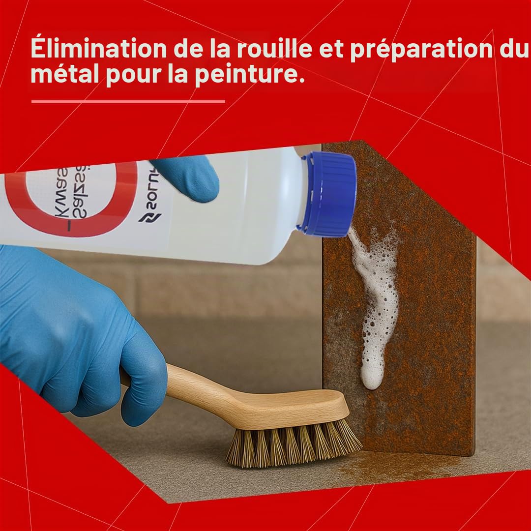 Acide chlorhydrique 32% technique 1 l I Acide chlorhydrique technique pour l'industrie, le laboratoire, le métal I Détartrage I Acide hydrochlorique HCl