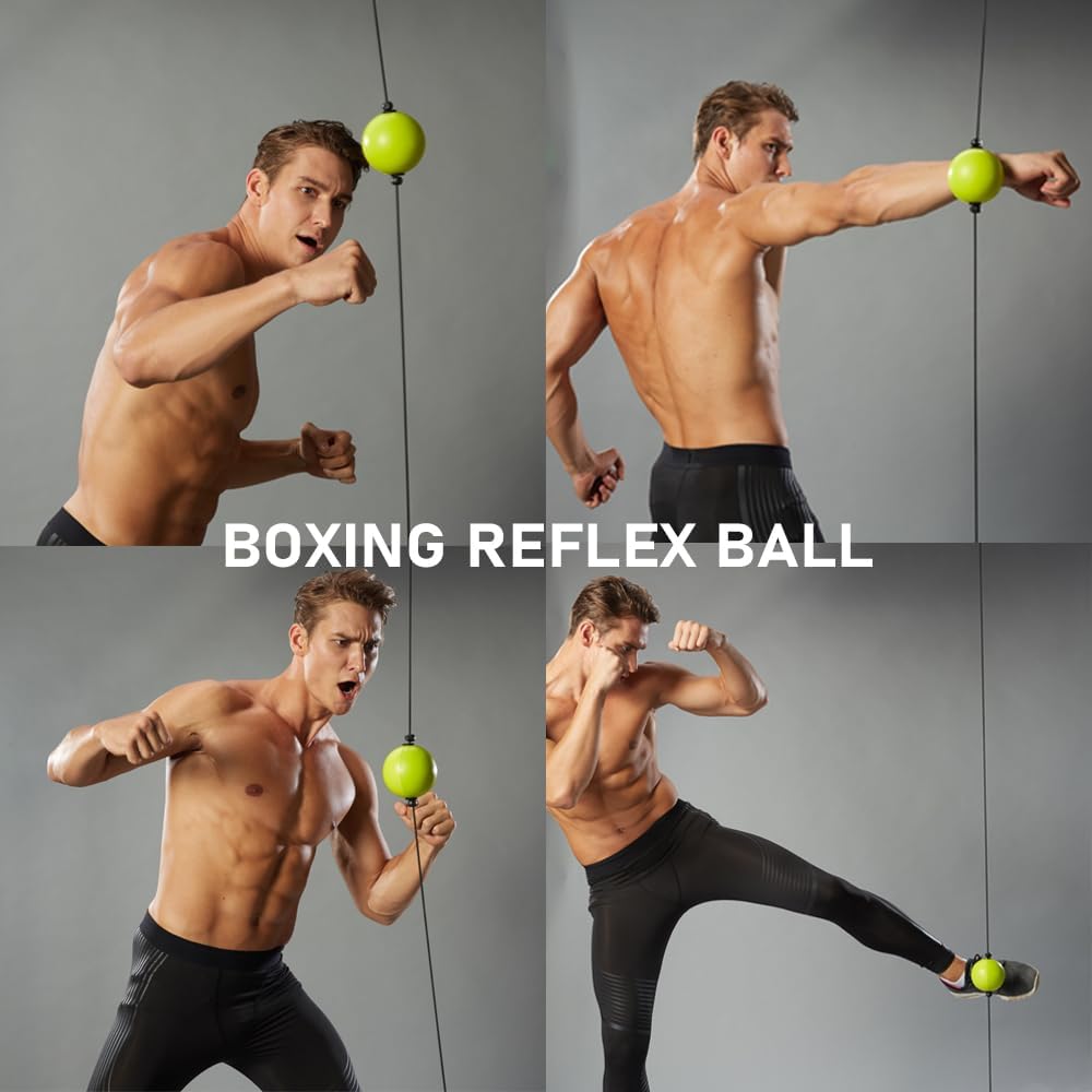 Martial Arts Boxing Fight Balls With Head Band For Speed