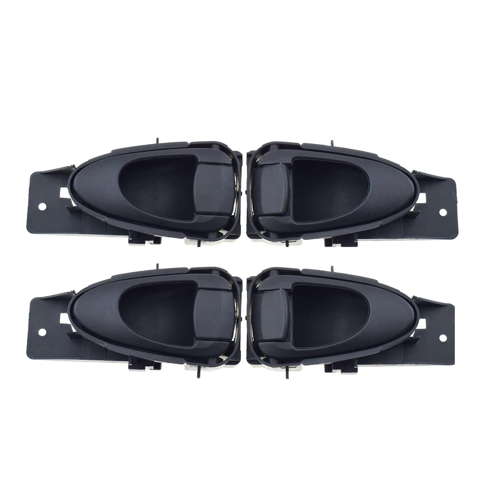 Ningruibhd One Color Car Interior Door Handle For Daewoo For Lanos 1998 1999 2000 2001 2002 Car Interior Inside Door Handle Left Right Front Rear 96276437 96276439(Front Rear 4Pcs)