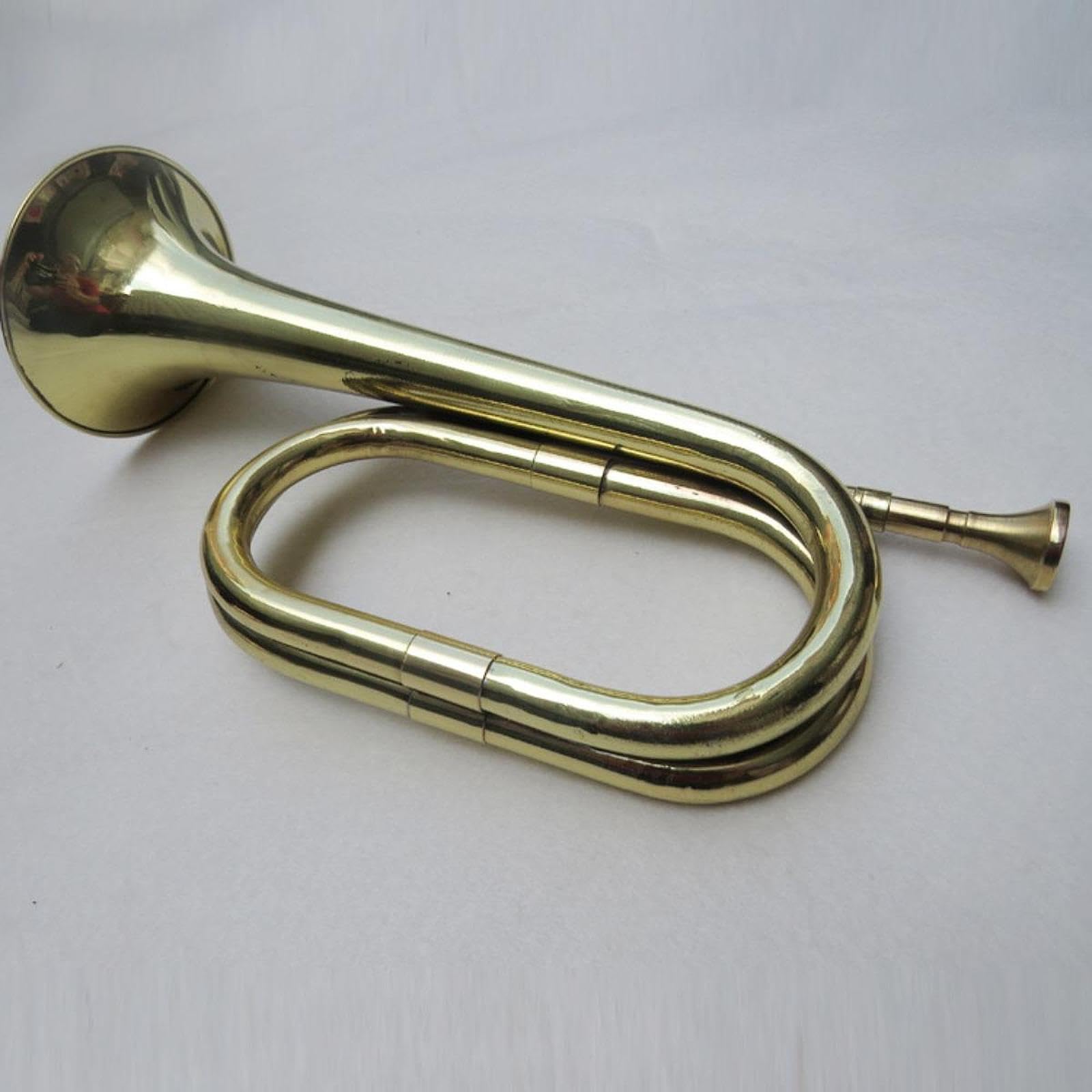 Baoblaze Trompeta para exploración, instrumento musical, mini instrumento de viento metal, para principiantes, banda escolar, estudiantes y