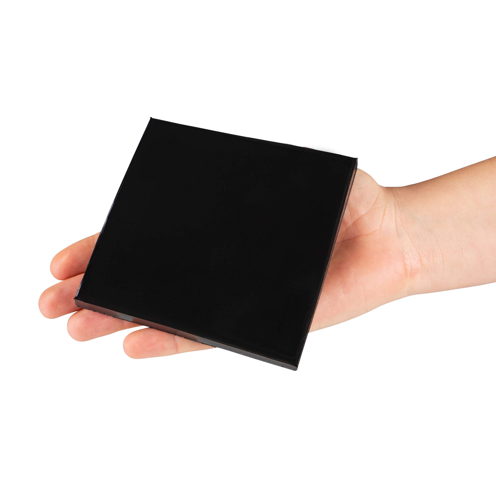 Sorbothane Matte vibrationsisolation quadratisch 70 Duro 0,6 cm (6,35 mm) Dick 10,2 x 10,2 cm (10,2 x 10,2 cm) 2er Pack