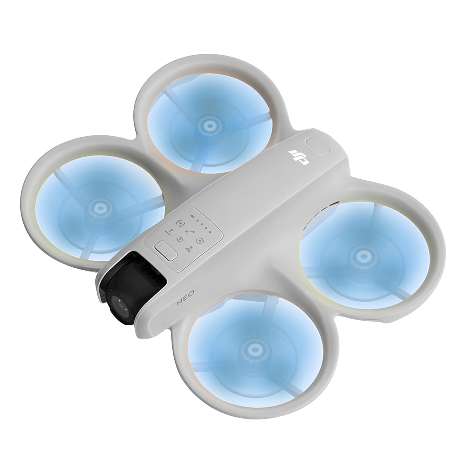 Drone Colorful Propellers for DJI Neo Low Noise Propellers Light Weight Durable Propeller Wing Blades for DJI Neo Accessories Quick Replacement Spare Parts 4pcs (Blue)