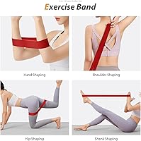 Vista 6 de Juego de rodillo de espuma 5 en 1, rodillo de espuma de punto de activación, palo de masaje, bola de masaje, banda de resistencia para masaje