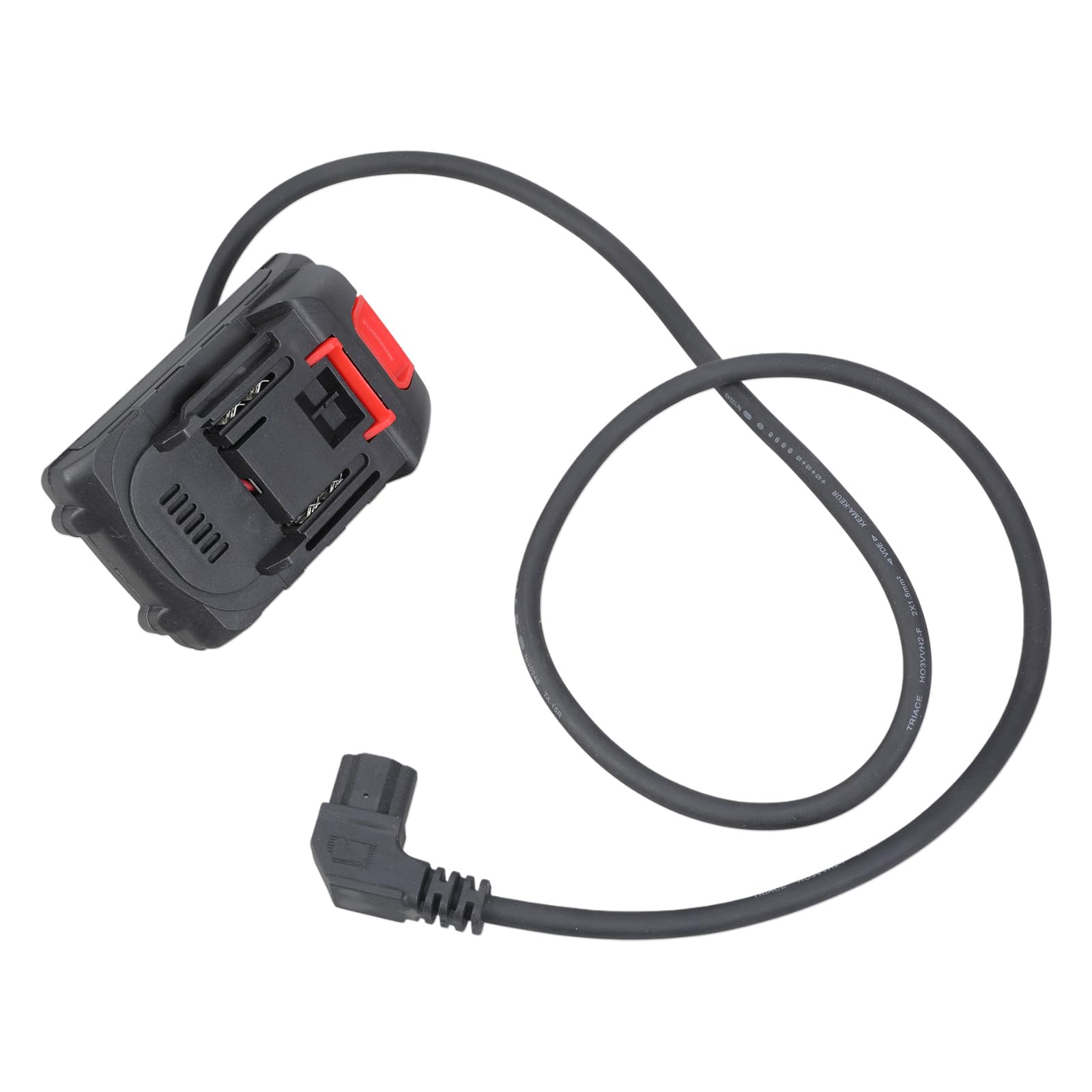 Buxuaaaa Flexible 21V Power Connector Line for Battery Extended Use in Building Renovation and Gardening Tasks for Power Tool Cable