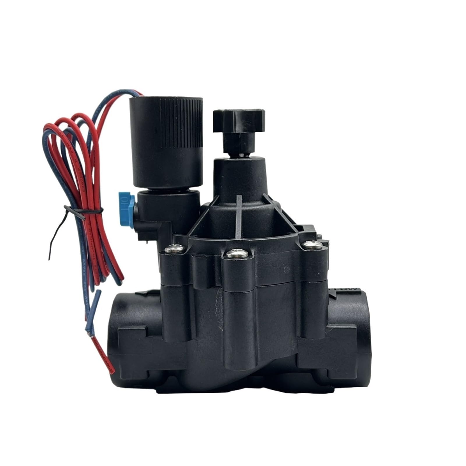Valvola solenoide normalmente chiusa da 1/2" 3/4" 1" con regolazione del flusso 220V 12V 24V per irrigazione del paesaggio del giardino agricolo (1", 24 VAC)