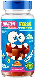 Gummy Kids Ferro e Vitamina C Unilife 30 Gomas Laranja