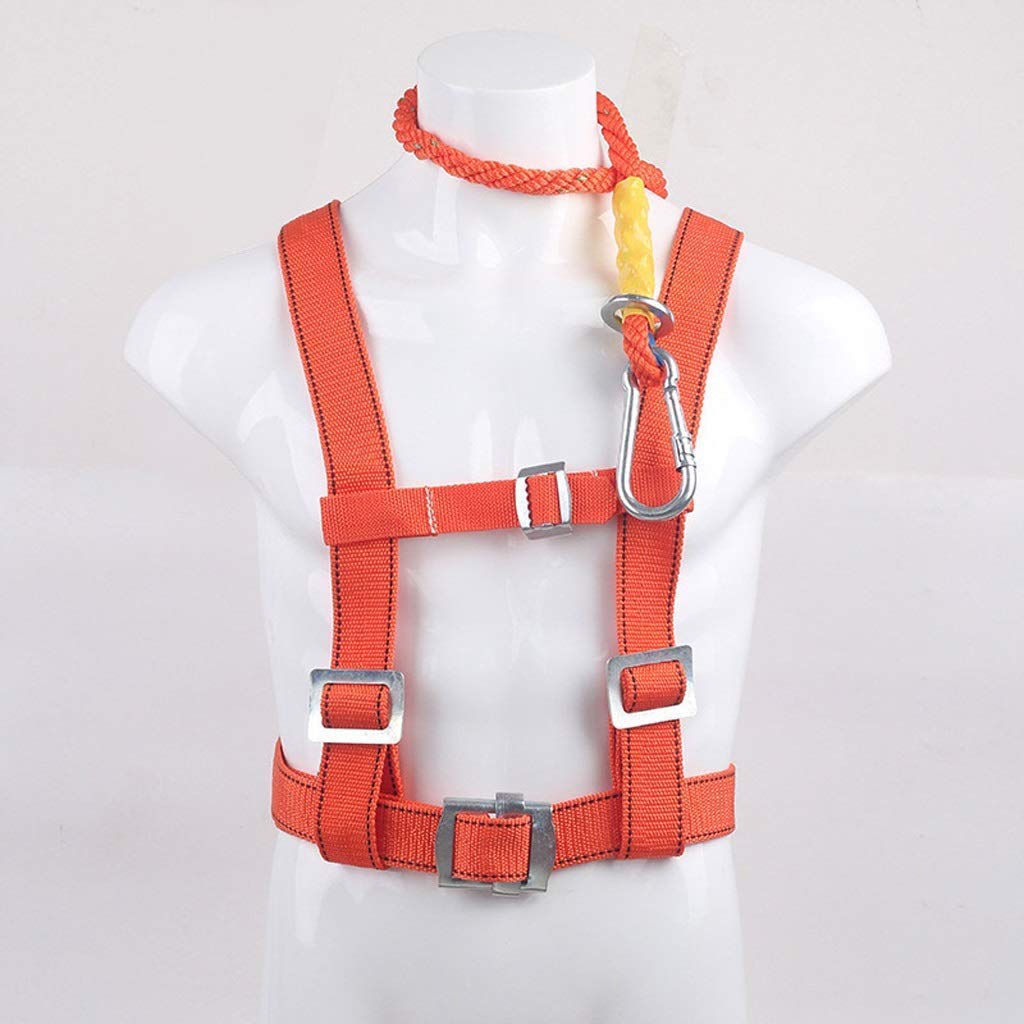 SwaYve Cinturón de Seguridad para Trabajos Aéreos, Kits de Arnés de Seguridad, Cinturón de Seguridad de Medio Cuerpo, Arnés de Seguridad Anticaídas