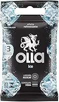 Olla Preservativo Camisinha Ice - 3 Unidades
