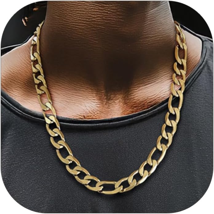 ChainsHouse 925 Sterling Silver Chain Necklace for Women Girls, 1.3-5mm Sturdy Cuban/Figaro/Twisted Rope/Rolo Box Chain, 14′,16′,18′,20′,22′,24′,26′,28′,30′(Send Gift Box)