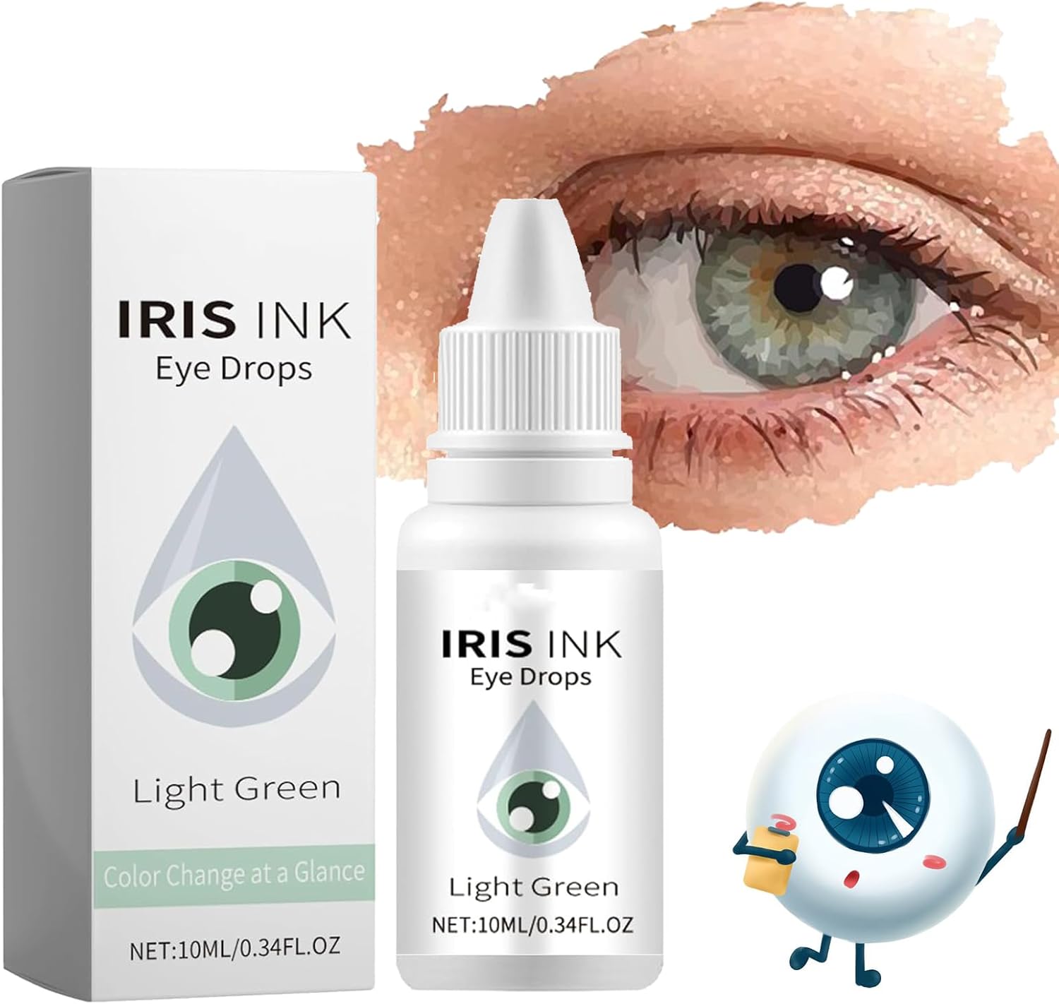 Color Changing Eye Drops, IrisInk Eye Drops, Nurbini