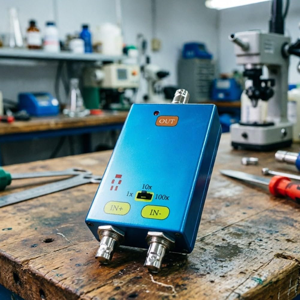 Sonda Diferencial Aleación Aluminio Portátil Recargable